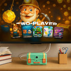 Wonder Trek-The Motion Gaming Box for Kids & Families Where Indoor Active Play Meets Interactive Family Fun and is Perfect for Game Nights, Parties and Playdates